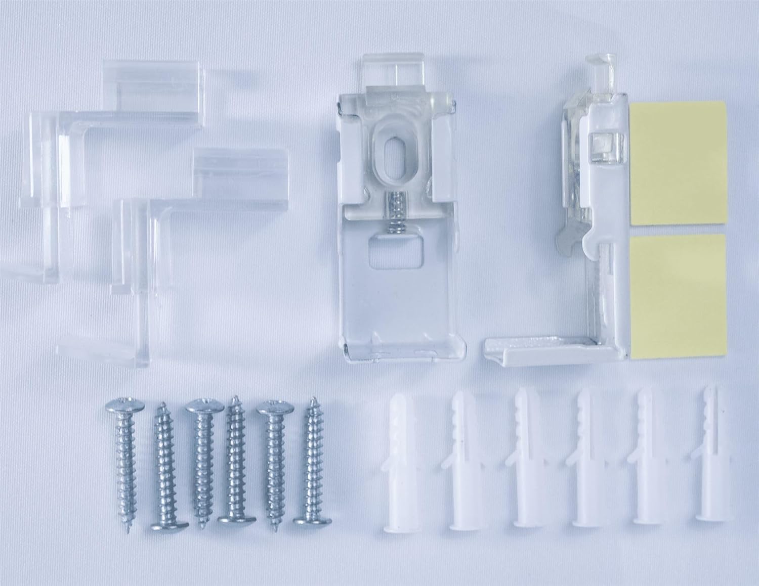 Caecus Light Grey Day and Night Zebra Roller Blind Dual Layer Fabric Aluminium Rail Easy Fit Home Office Bedroom Kids Room Easy Fit 90cm Width x 160cm Drop 3