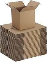 Vista 13 de CRUGLA Juego de 25 cajas de envío 6x4x4, caja de embalaje de cartón corrugado para embalaje