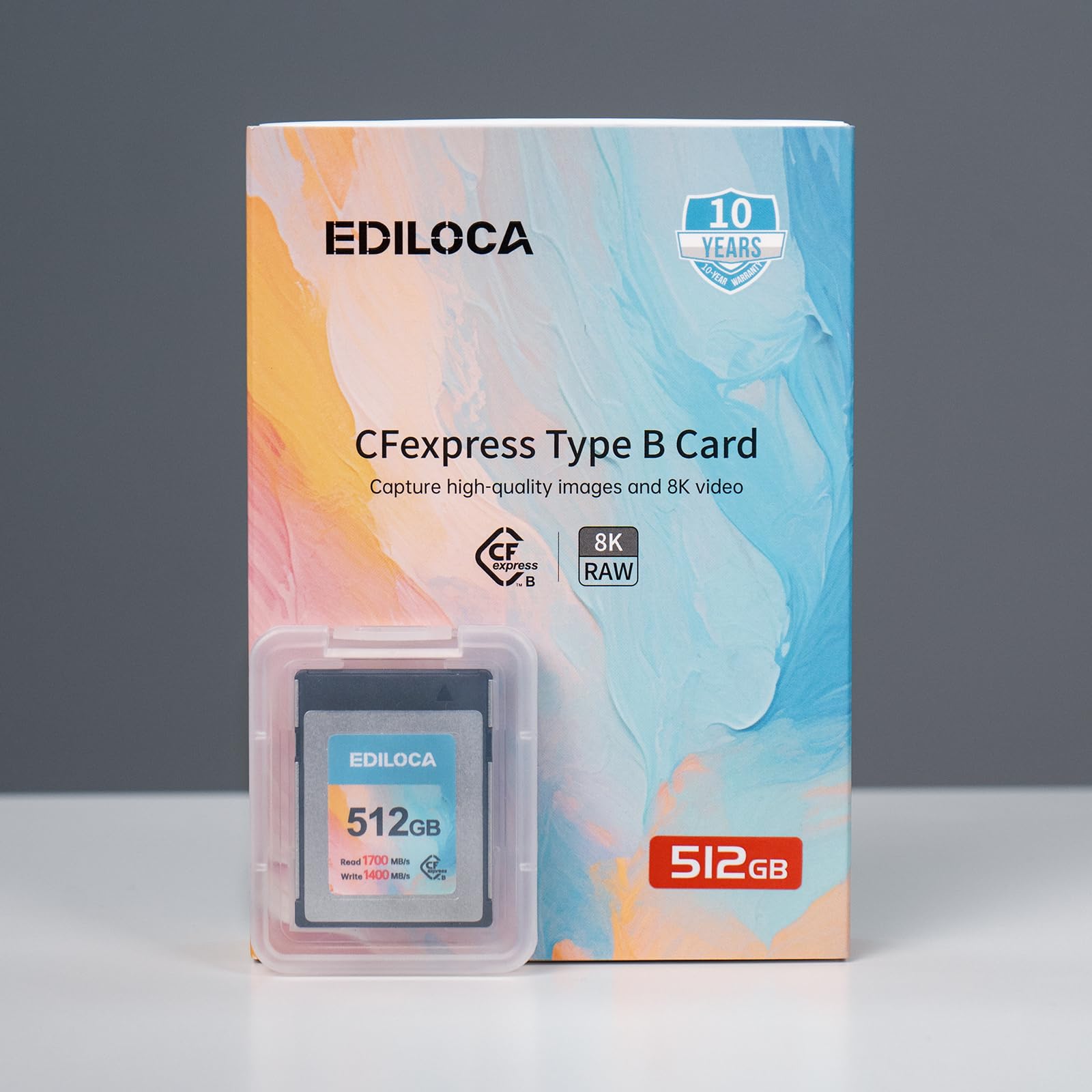 Ediloca EF5 128GB CFexpress Type B CompactFlash Memory Card Max Read 1550MB/s Ma - Picture 7 of 7