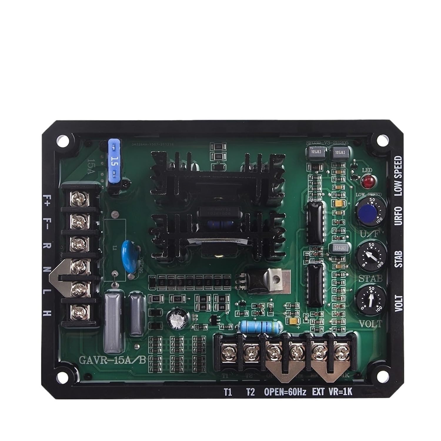 GAVR15B Automatic Voltage Regulator Brushless Diesel Generator Automatic Voltage Regulator Stabilizer 500kva Power Alternator Control Panel Gavr-15A