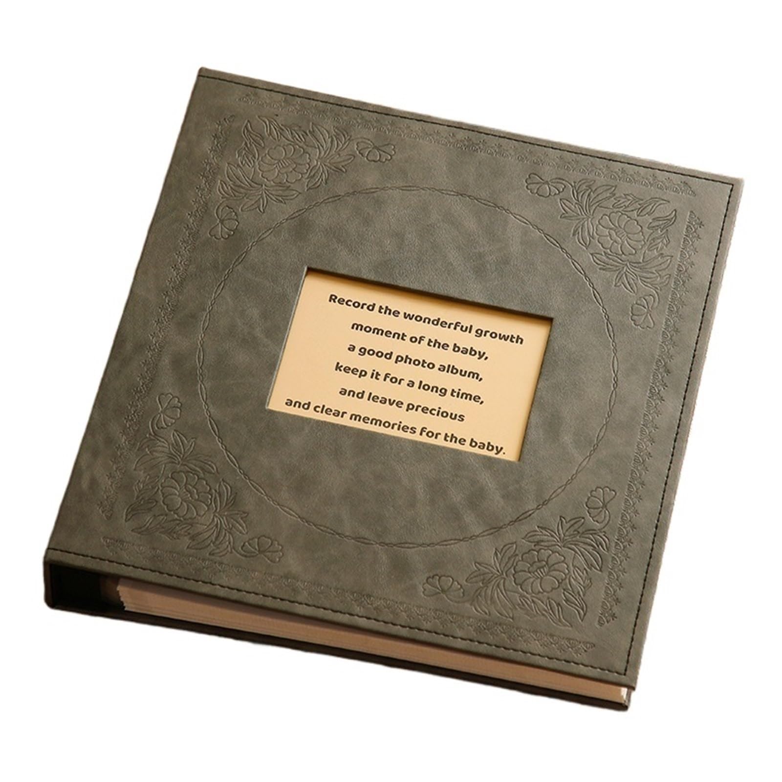 Photo Albums 1000 Pictures Pockets 5 Inch Photo Album Interstitial Photos Book Case Memory Leather Covers Family Wedding Gift(Color1 5inch)