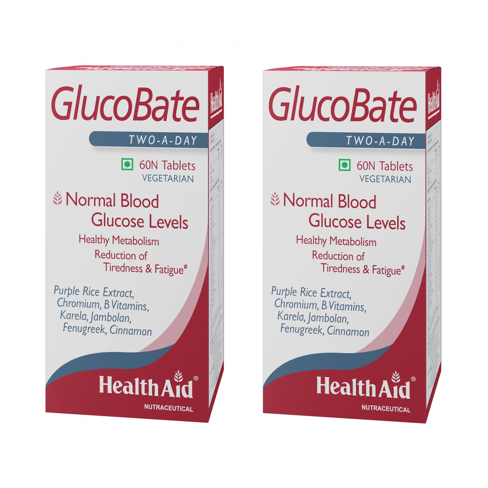 HealthAid GlucoBate Tablets | Support Normal Blood Glucose Level |Helps in Reduction Of Tiredness and Fatigue | With 11 Herbs & Essential Vitamins, Minerals | 120 Vegetarian Tablets (B0D93Y2P4S) Amazon Price History, Amazon Price Tracker