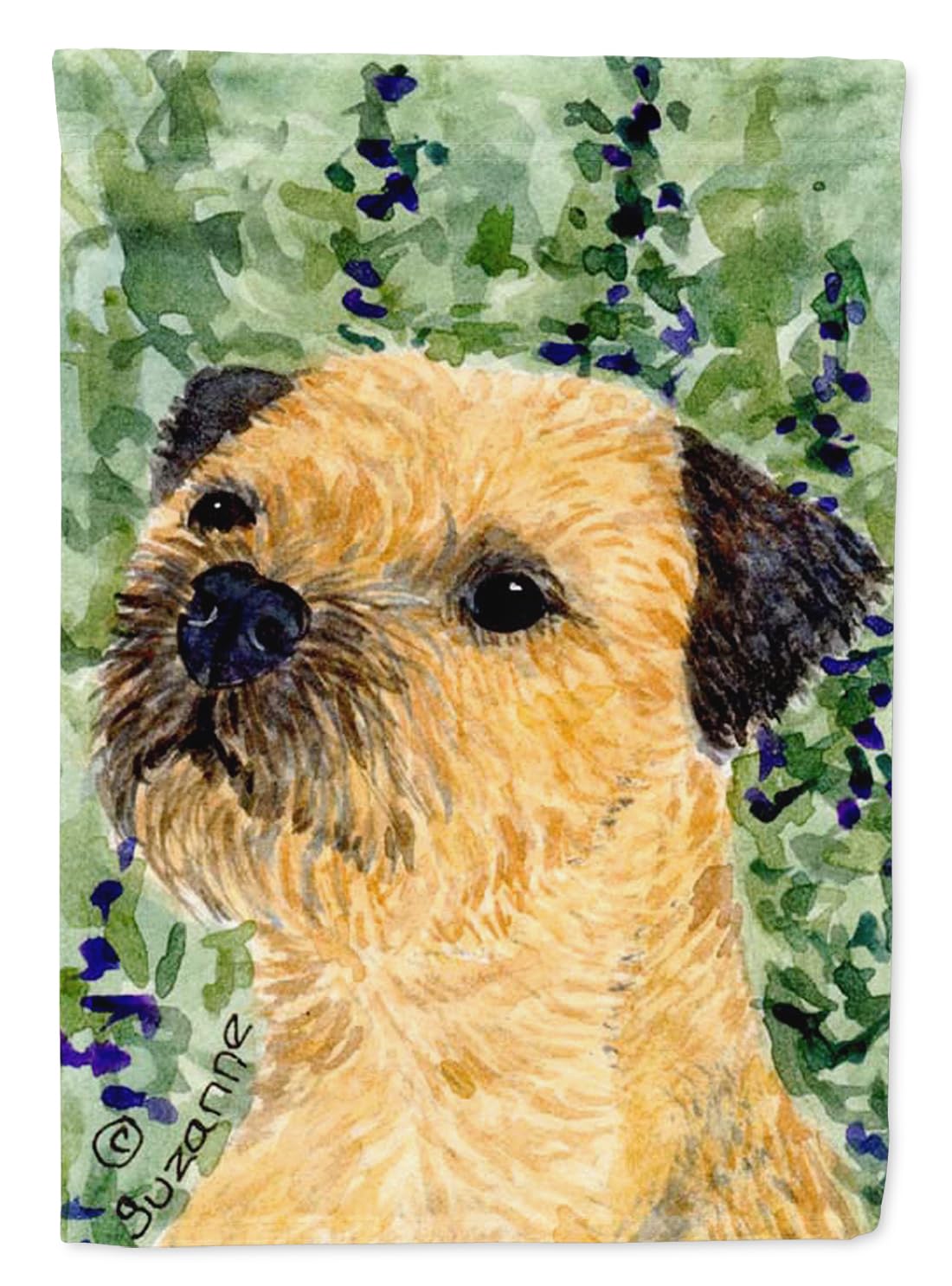 Drapeau Border Terrier cadeau idéal pour passionné de chiens décoration de jardin