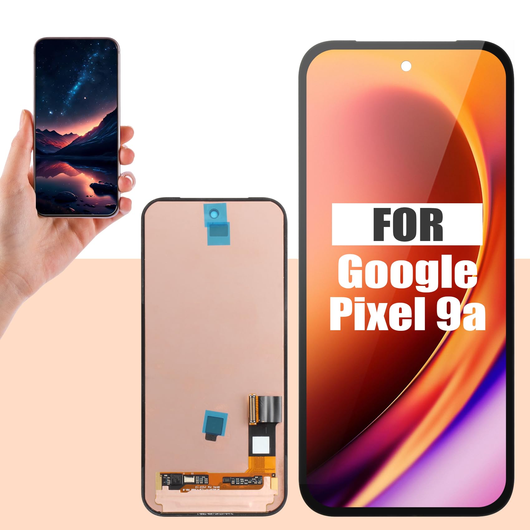 Google pixel9a 液晶パネル Amazon.com: Original Screen for Google Pixel 9a 5G Screen