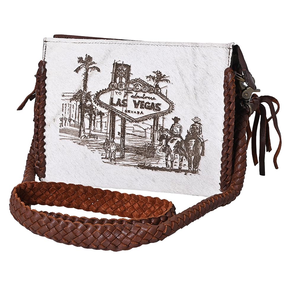 American Darling Clutch Hair on Genuine Leather Western Women Bag Handbag Purse | Leather Clutch Bag | Clutch Purses for Women | Cute Clutch Bag | Clutch Purse