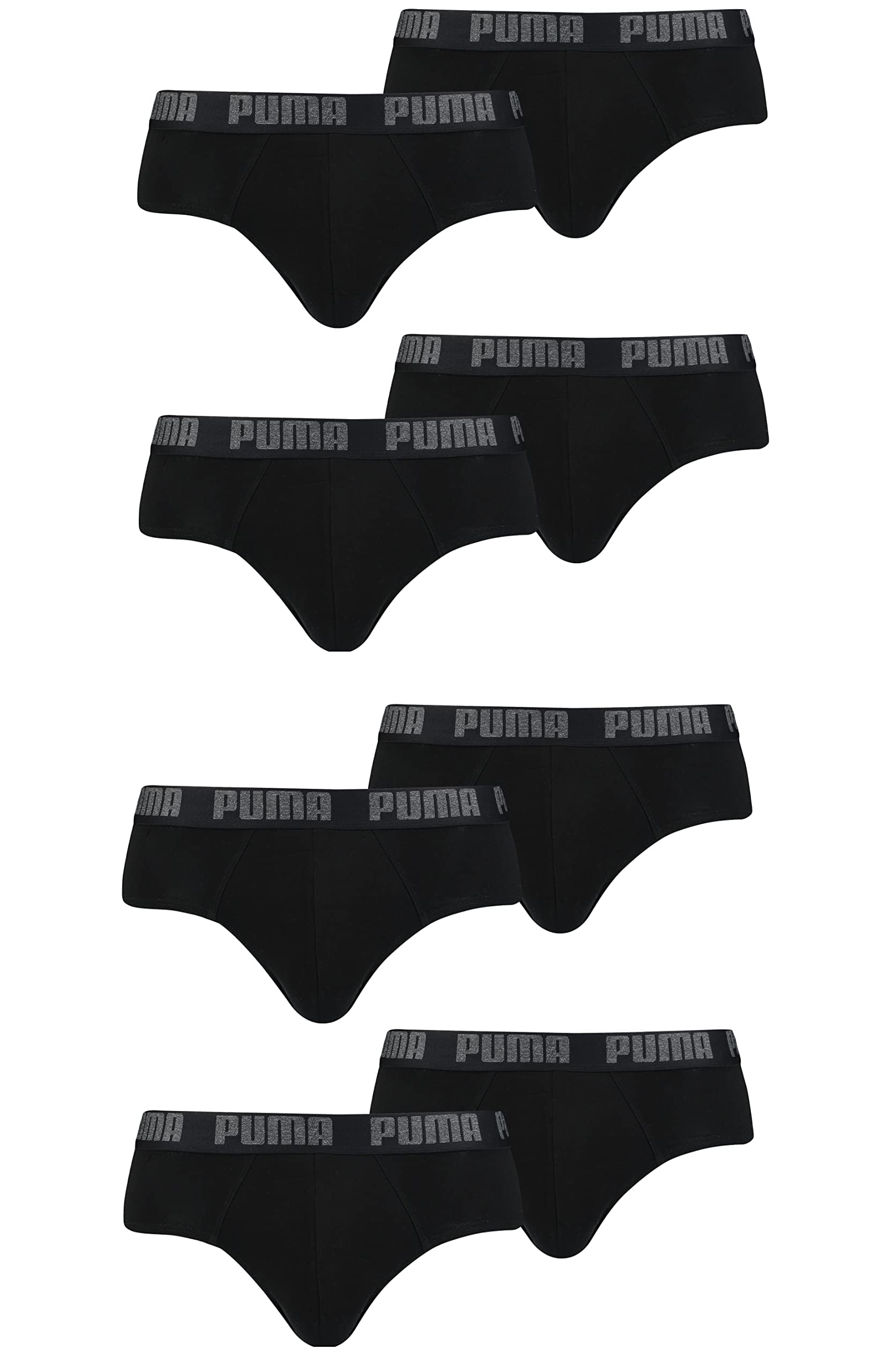PUMA Basic Brief Men Herren Unterhose Pant Unterwäsche 8er Pack