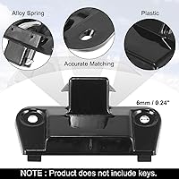 Vista 3 de X AUTOHAUX Pestillo de bloqueo de guantera superior para BMW Serie 3 E23 E30 E34 Z3 525i 530i 540i 325i M5 325iX1987-1993 Reemplazar 51161849472