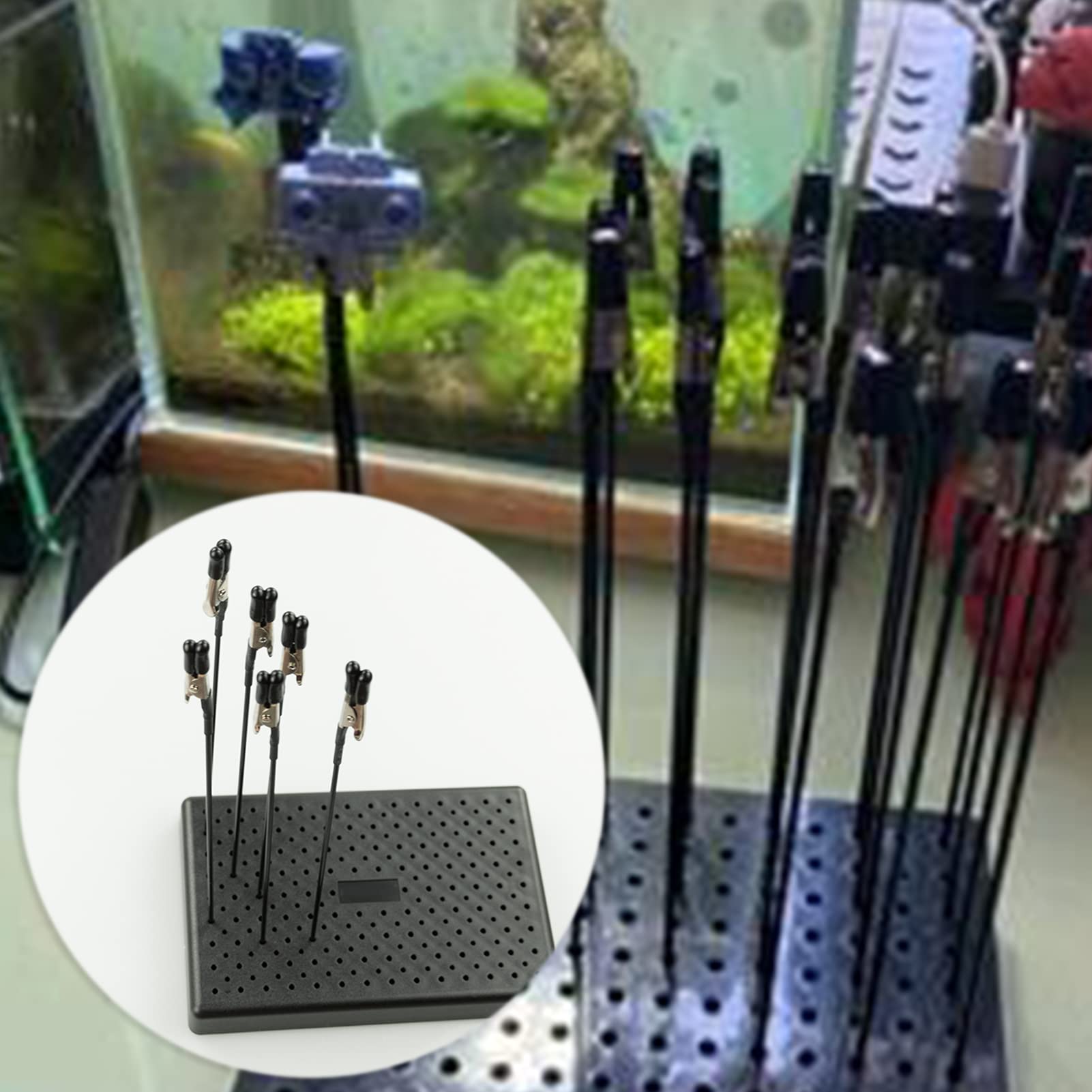 Set De Pinces De Peinture En Aérosol Avec Base Et Pince Crocodile - Kit Complet Pour Modélisme DIY