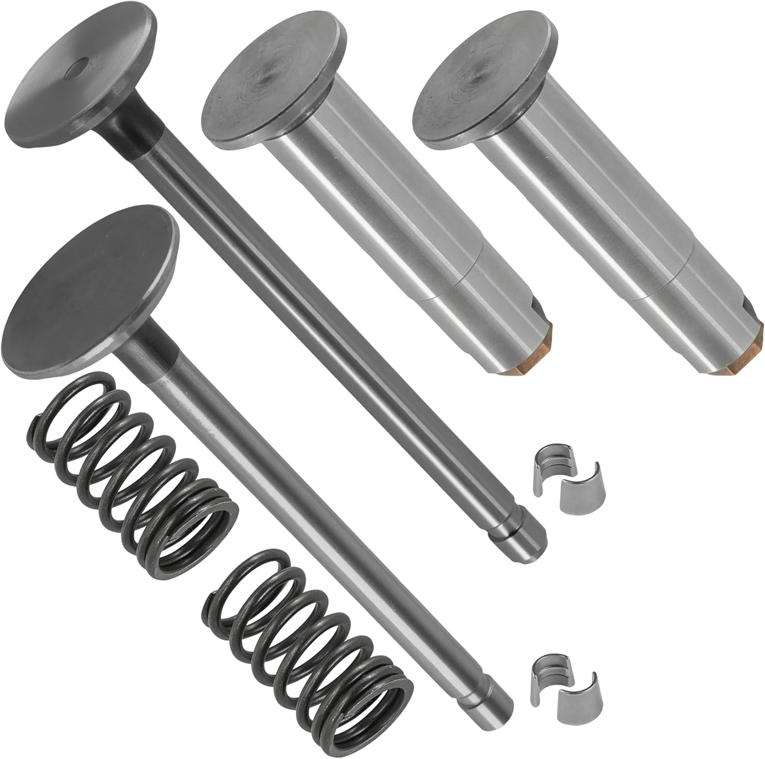 Caltric Intake and Exhaust Valve Kit Compatible with Kohler K241 K-Series Engine 10hp 7.5kW