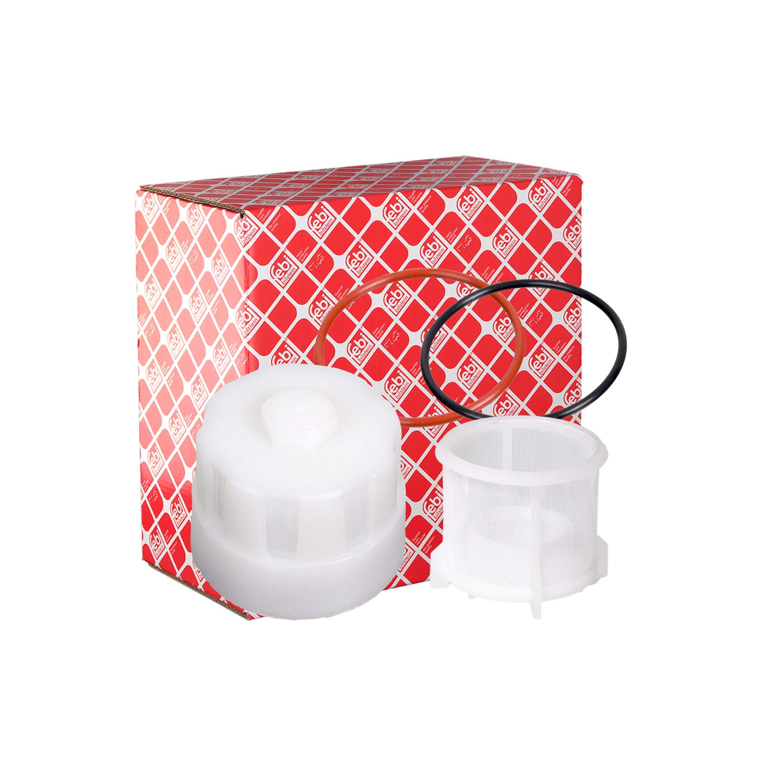 febi bilstein 01754 Kraftstofffilter mit Dichtring , 1 Stück  