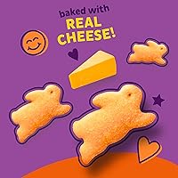 Vista 12 de Annie's Bocadillo orgánico Bunny Grahams, Cheddar, 0.75 onzas, 100