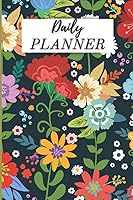 Vista 1 de Daily Planner Notepad To Do Schedule to Increase Your Productiviy Flowers Design for Bloom Daily planner (French Edition)