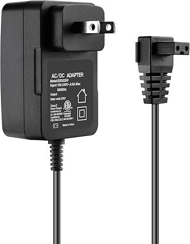 Miniatura 1 de Adaptador de 2 clavijas de 12.6 V CA/CC compatible con QT QOMOTOP Modelo HJ1103J 5000mAh batería de iones de litio inalámbrica automática robótica