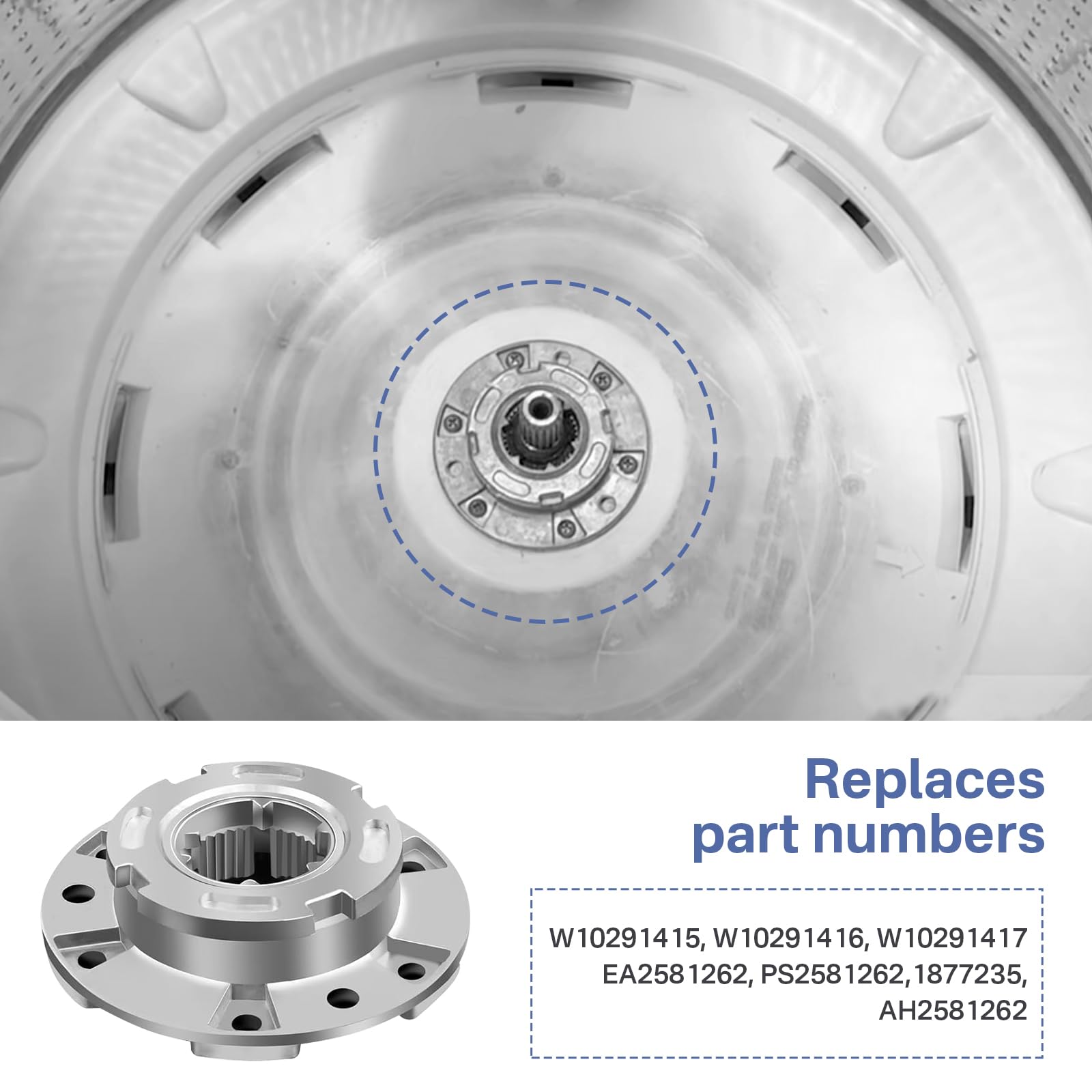 Amazon.com: IWIWE W10324651 Hub Replacement - Replacement for