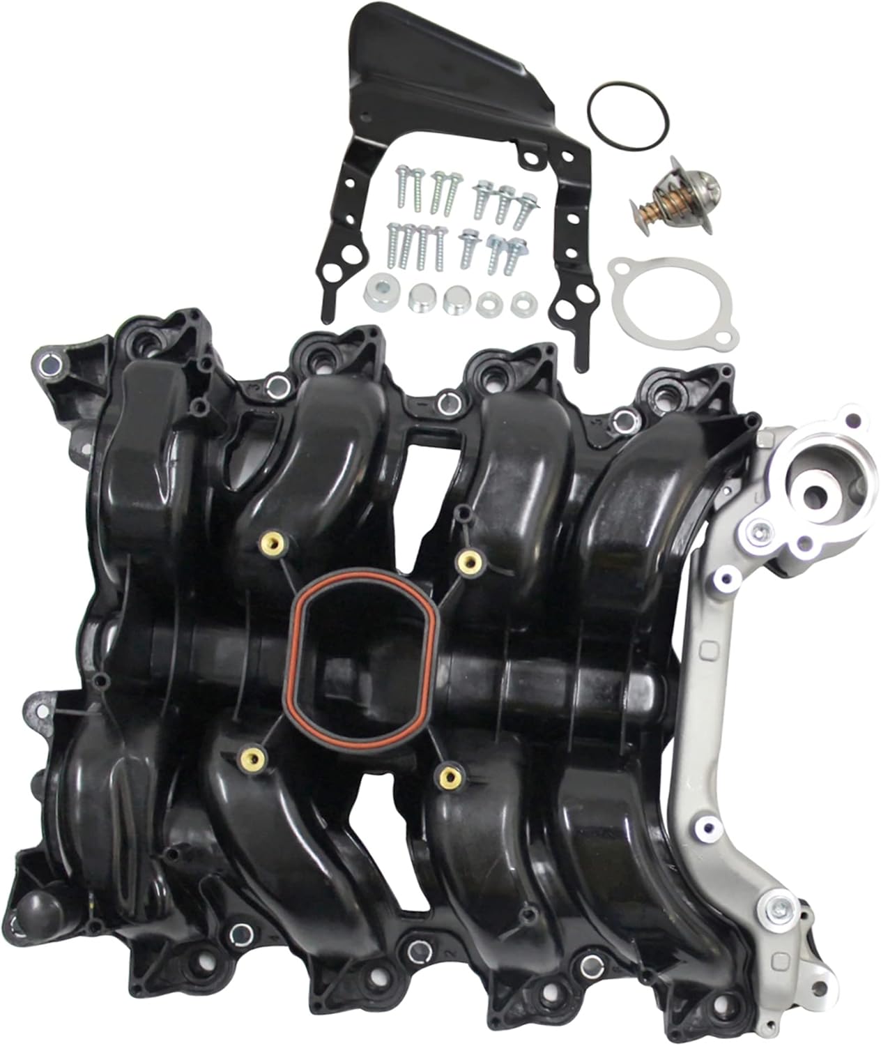 upper intake manifold with gaskets for 2001-2011 fo-rd crown vict-oria mus-tang expl-orer lin-coln town car mer-cury grand mar-quis mount-aineer v8 4.6l 615-175