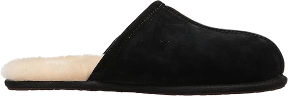 black ugg scuff slippers
