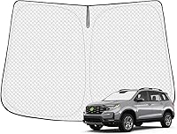 Vista 43 de Parasol para parabrisas para Ford Escape 2020-2025 2026, accesorios gruesos de 6 capas plegables para ventana delantera, protector de visera solar
