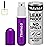 Travalo Classic HD Perfume Atomizer - Leak-Proof and TSA Approved for Air Travel - Reusable, Airtight, Easy-Fill Mini Pump Sprayer - Lightweight, Elegant Design w/Volume Window - Purple 0.17oz