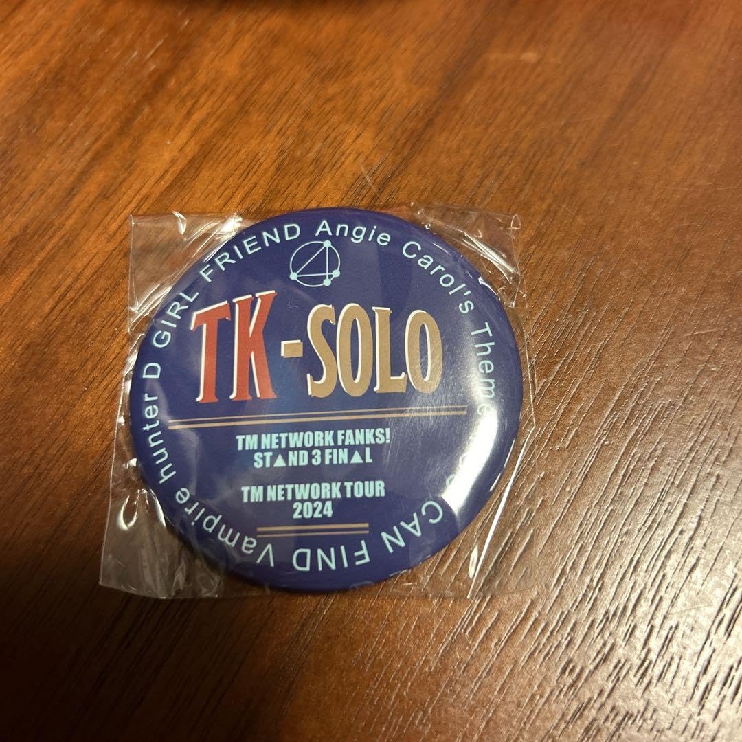 Amazon.co.jp: TMNETWORK YONMARU Can Badge TK-SOLO Goods