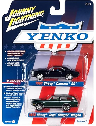 Johnny Lightning Themed 2pk 2021 R3 Version A Yenko, Factory