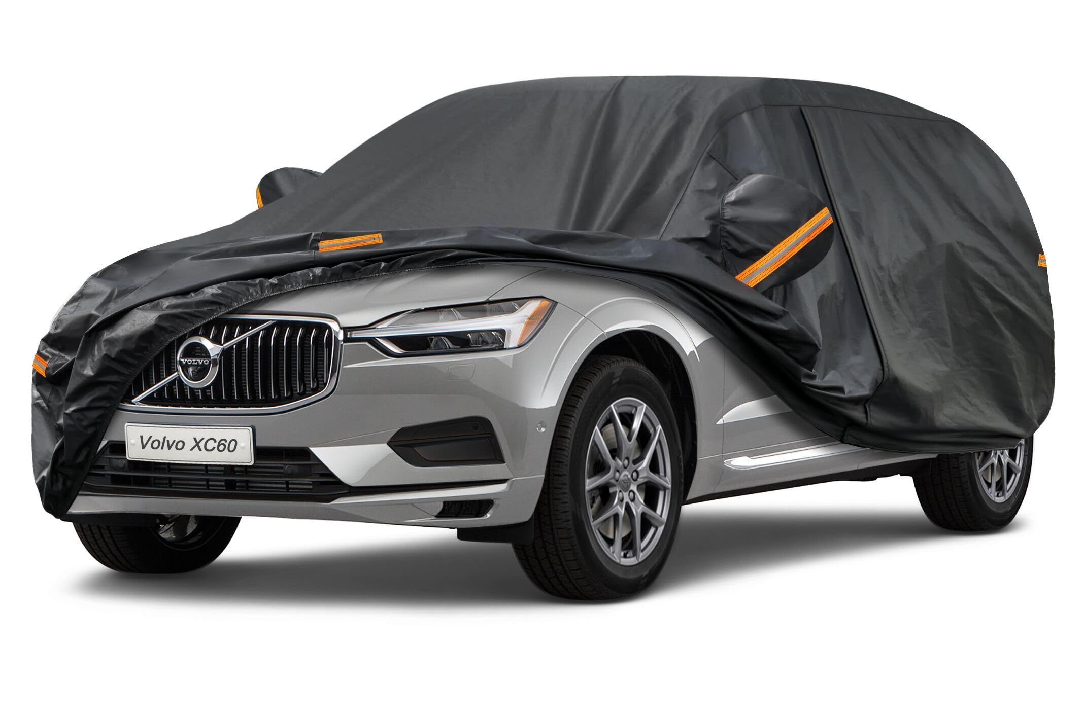 Kayme Funda Coche Exterior, Compatibles con Audi A3 Sportback(1996-2025), Cubierta para Coche Impermeable Transpirable Anti-UV Antipolvo de 7 Capas, Cubre Coche con Cremallera y Forro de Algodón. — view 30