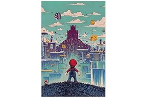 Mario Tapestry: Decorate Your Space with Iconic Artwork