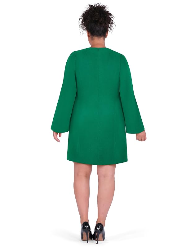 City Chic Women's Plus Size Cocktail Dress - Kyla, 18 Green by City Chic - Used condition - Image 2