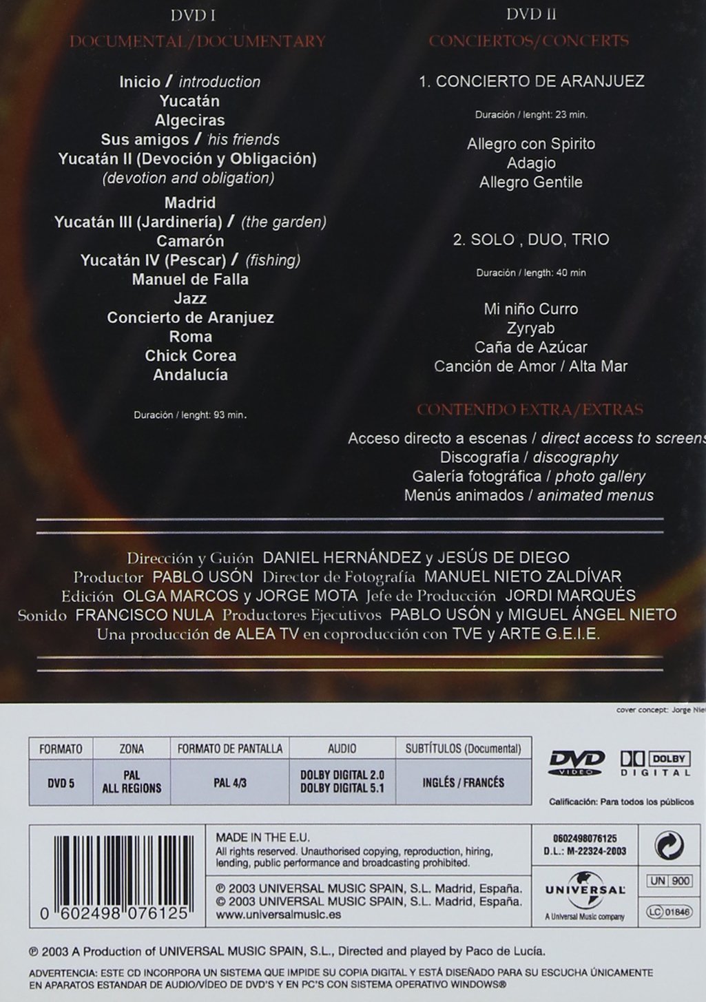 Fransisco Sanchez - Paco de Lucia