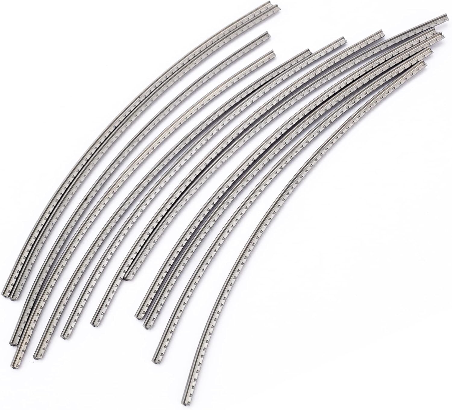 Sintoms RSS250118 Ringing Frets Stainless Steel 2.5mm Medium Fret Wire Set for Electric Guitar