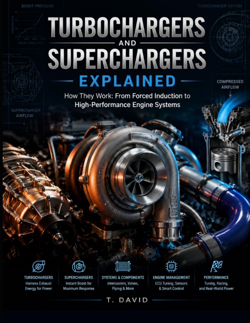Turbochargers and Superchargers Explained: How They Work: From Forced Induction to High-Performance Engine Systems (HOW IT WORKS: THE SCIENCE OF TECHNOLOGY AND INNOVATION)