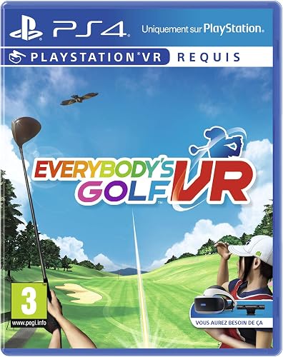 Sony, Everybody's Golf PS4 VR, 1 Joueur, Version Physique avec CD, En Français, 