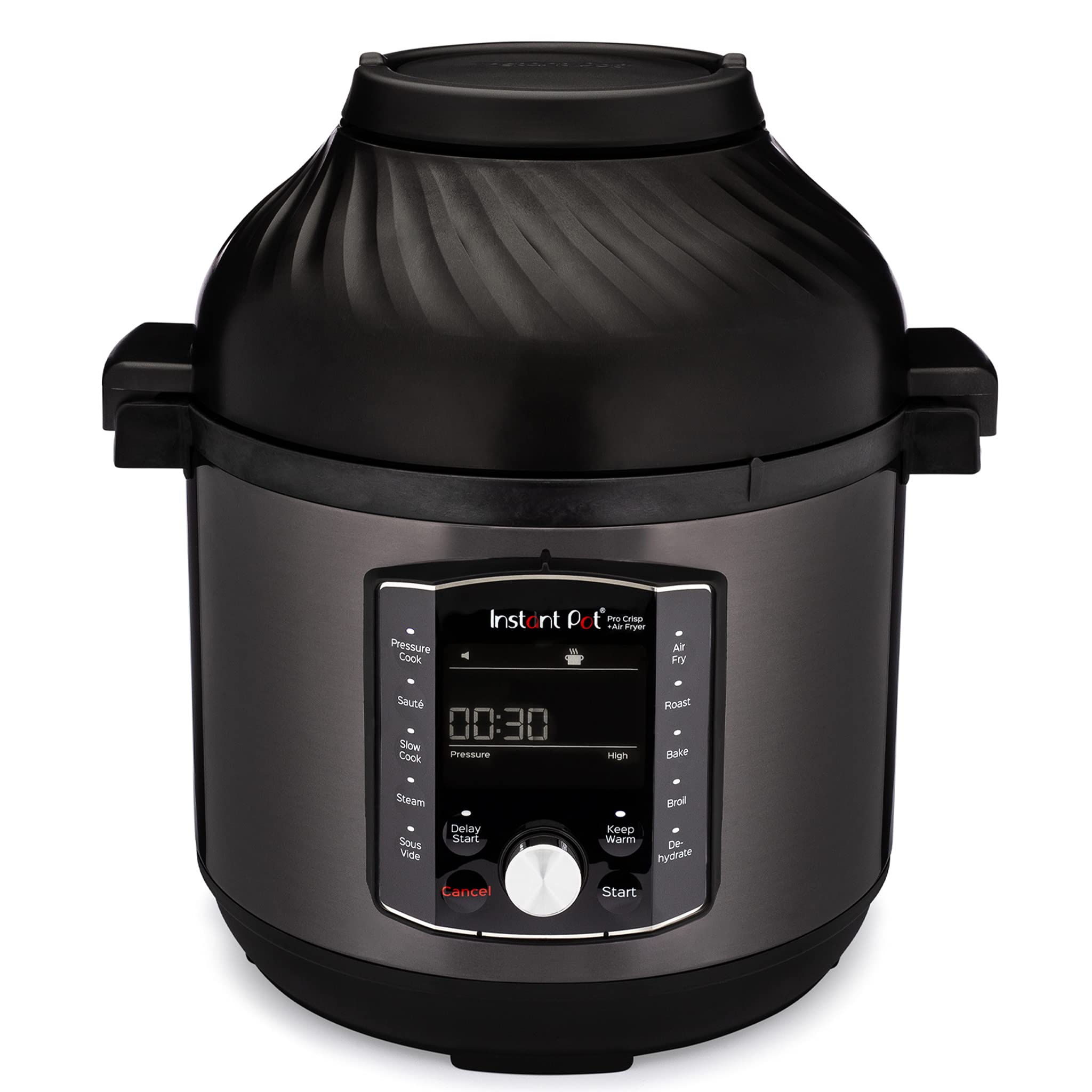 Instant Pot Pro Crisp 11 in 1, Electric Pressure Cooker with Air Fryer Combo, Roast, Bake, Dehydrate, Slow Cook, Rice Cooker, Steamer, Saute, 8 Quart, 14 One-Touch Programs