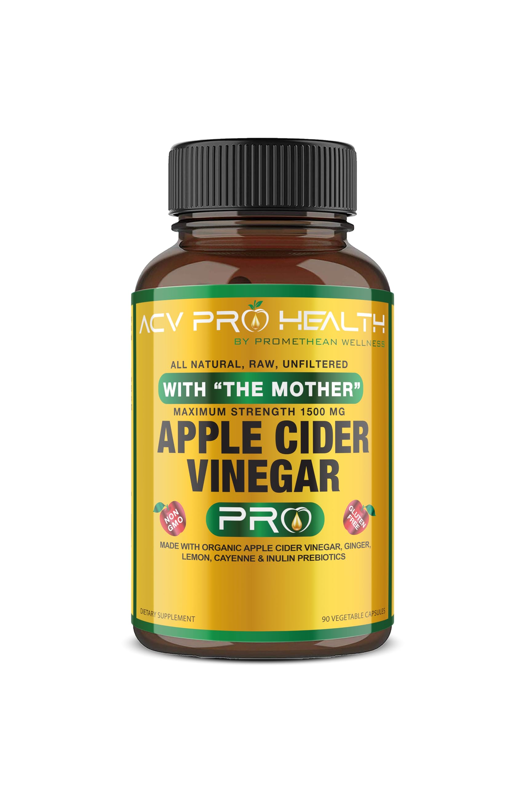 Buy Certified Apple Cider Vinegar s Pro with Mother Acv Pills Detox