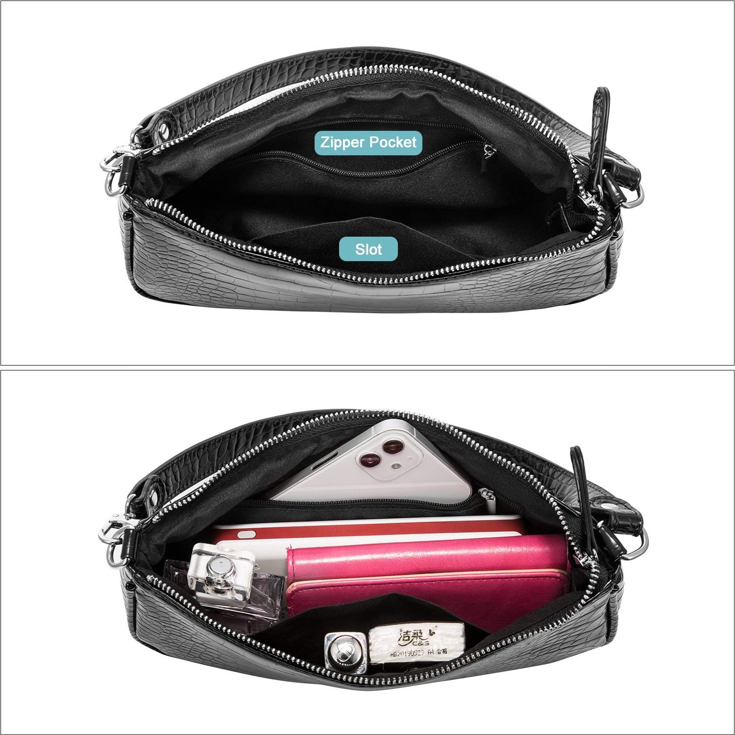 Loiral Small Purse for Women, Retro Classic Tote HandBag Shoulder Bags Clutch Purse - Image 5