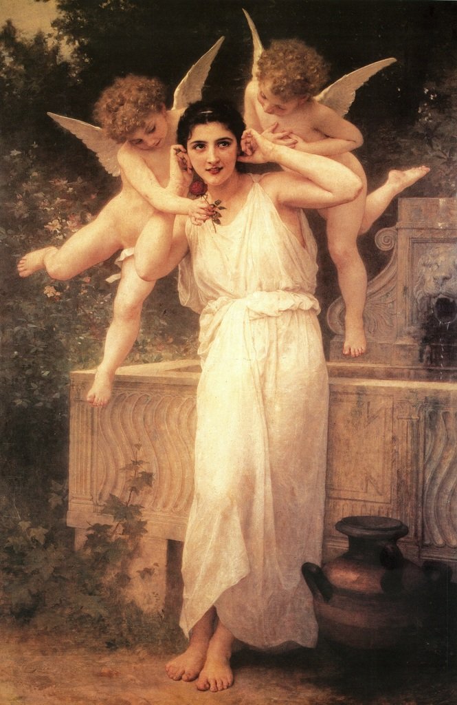 William Adolphe Bouguereau L Innocence Fine Art Poster 12x18 inch
