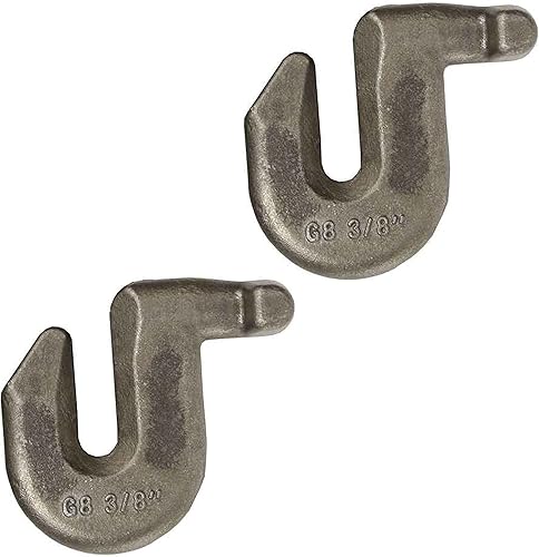 US Cargo Control Gancho de agarre en T resistente de 38 pulgadas, grado 80-2 unidades