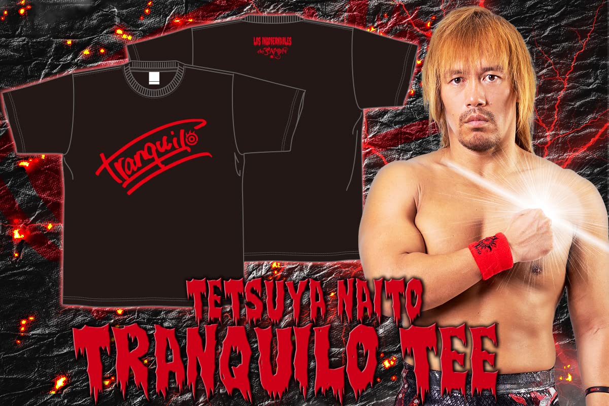 Amazon.co.jp: 新日本プロレスリング Tシャツ 内藤哲也 Tranquilo 2022 