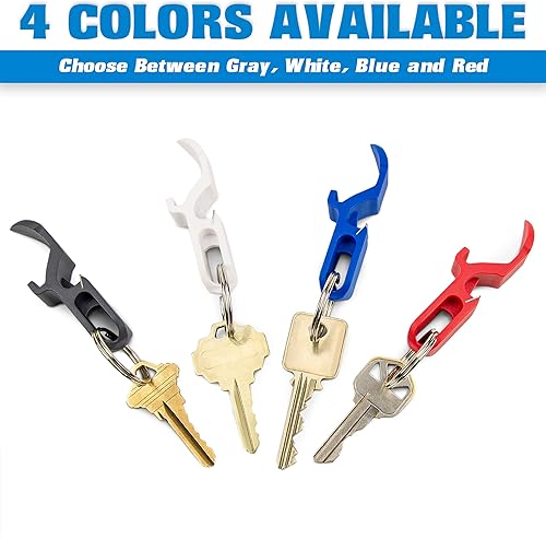 Miniatura 6 de GoPong Ultimate Beer Shotgun Opener - Keychain Tool 10 Pack - Great for Party Favors, Tailgating and More - Choose Your Color