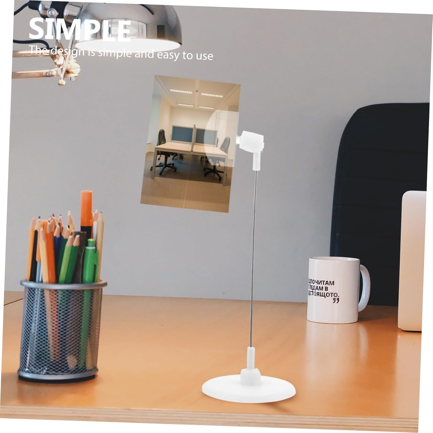 6-Pack Photo Holders for Wedding Plastic Memo Clips Easy to Grab Secure Table Number Memo Holder