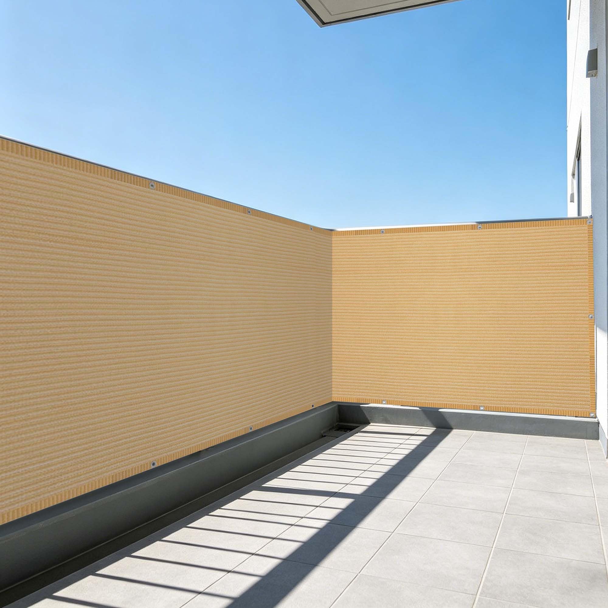Voile d'ombrage rectangulaire résistant pour protéger le potager du soleil