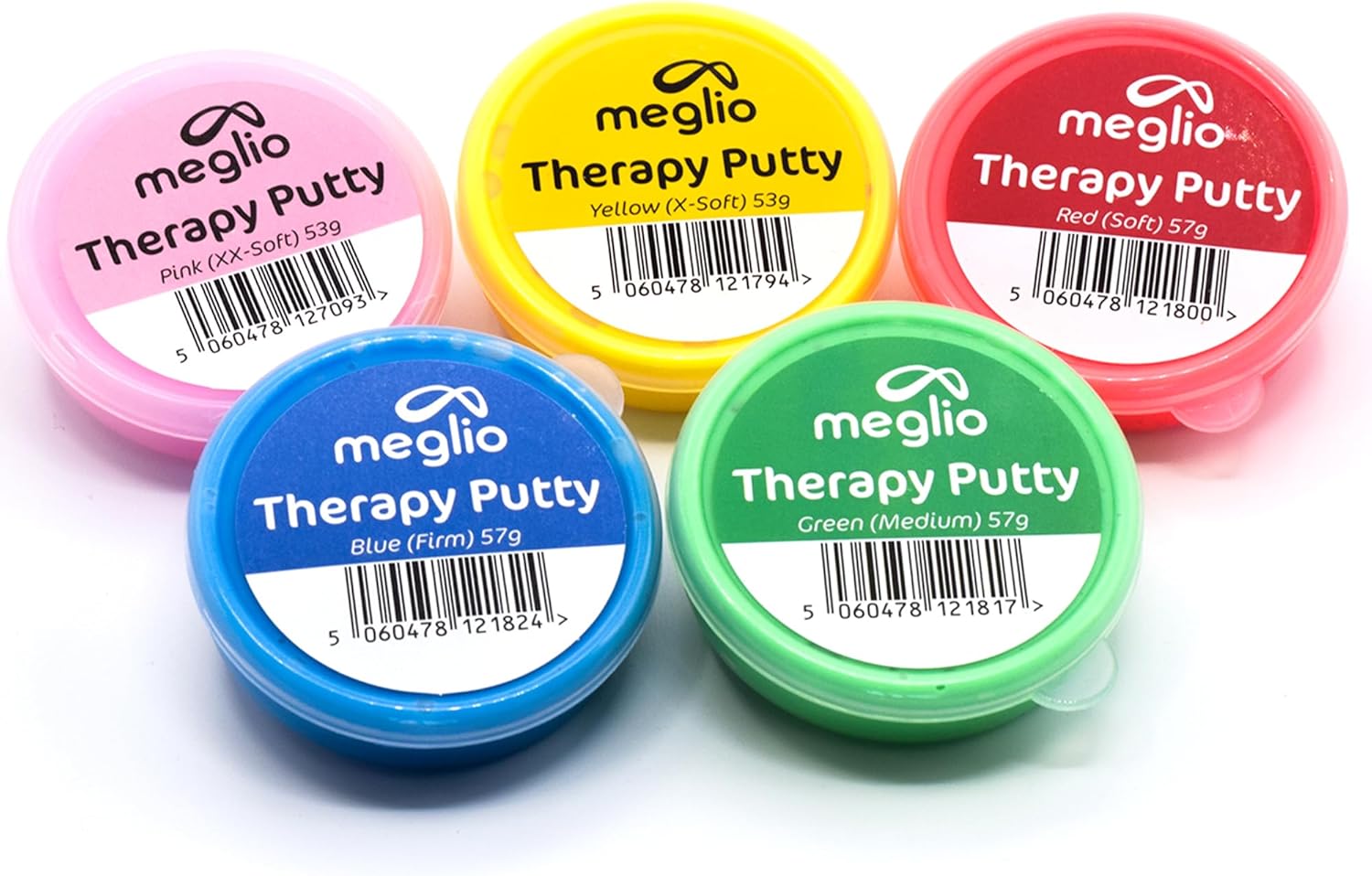 Meglio Therapy Hand Putty 57g, Clinical Grade putty for Hand Exercises