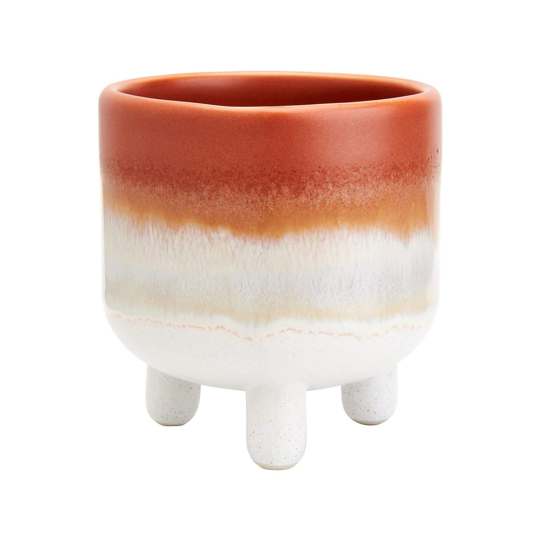 Sass & Belle Brown Mojave Glaze Terracotta Planter