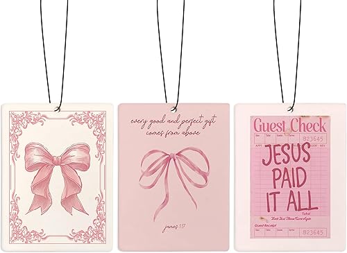 Miniatura 18 de ambientador retro rosa para el coche, boletos de tiempos buenos funky Y2K, tarjeta de la suerte de chica afortunada, tarjeta de acceso, comprobante