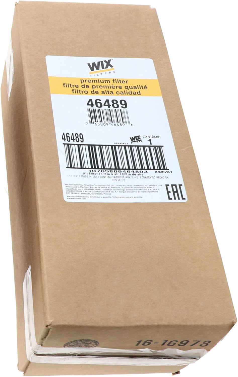 WIX Filters - 46489 Heavy Duty Radial Seal Outer Air, Pack of 1
