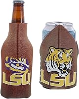 Vista 3 de College Team Color Logo Can & Bottle Holder Insulator Beverage Cooler Set