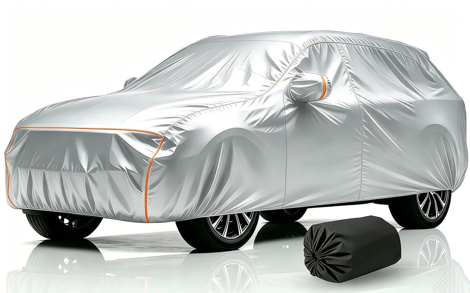 Autoabdeckung für Seat Arona SUV 2017-2026,Autogarage Vollgarage Auto Garage Allwetter Winddichte UV-Beständige Regen Sonne Staub Schutz mit Reißverschluss