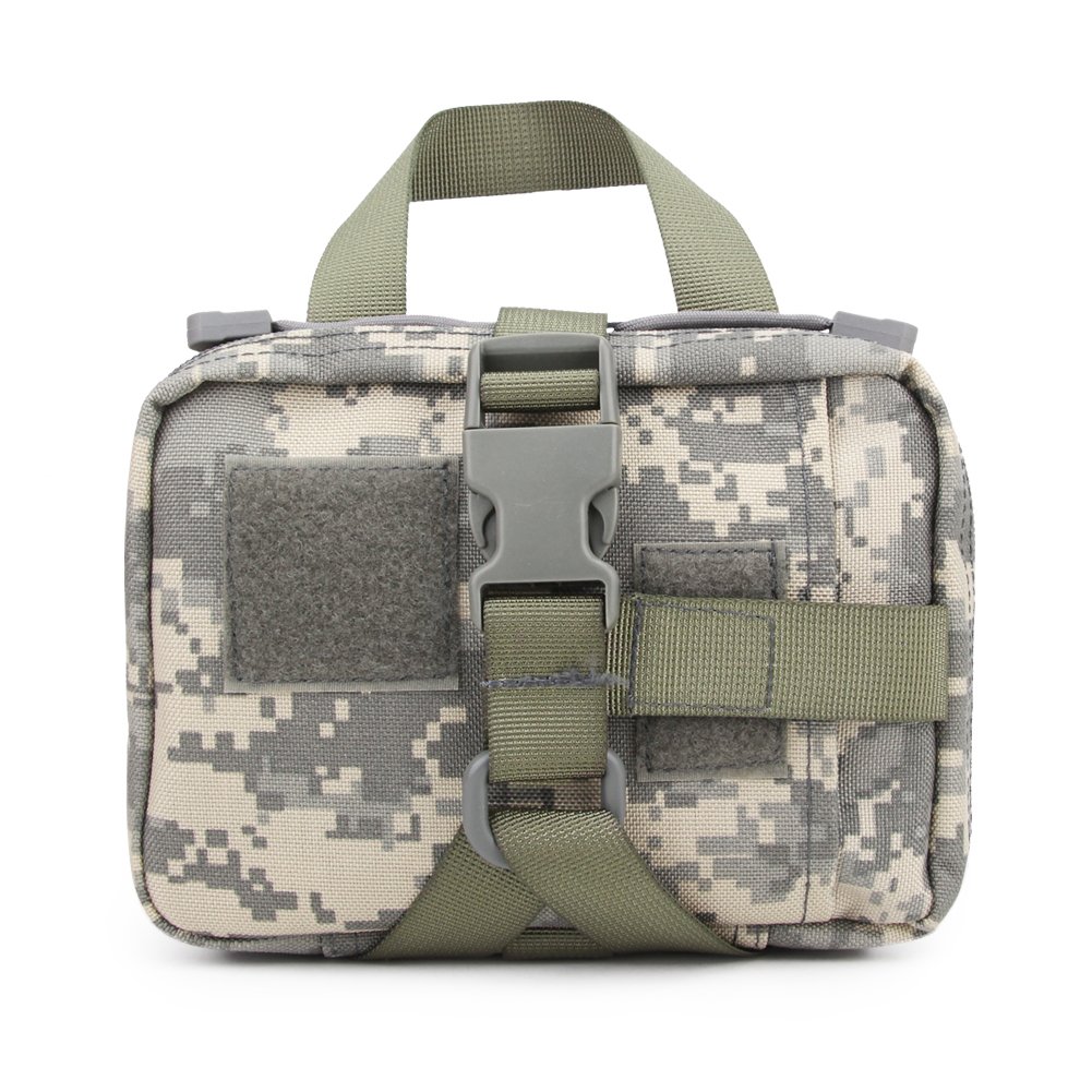 ATAIRSOFT Tactical Molle Quick Detach Utility Survival Bag EMT IFAK Kit 1000D Pouch for Airsoft Hiking Military