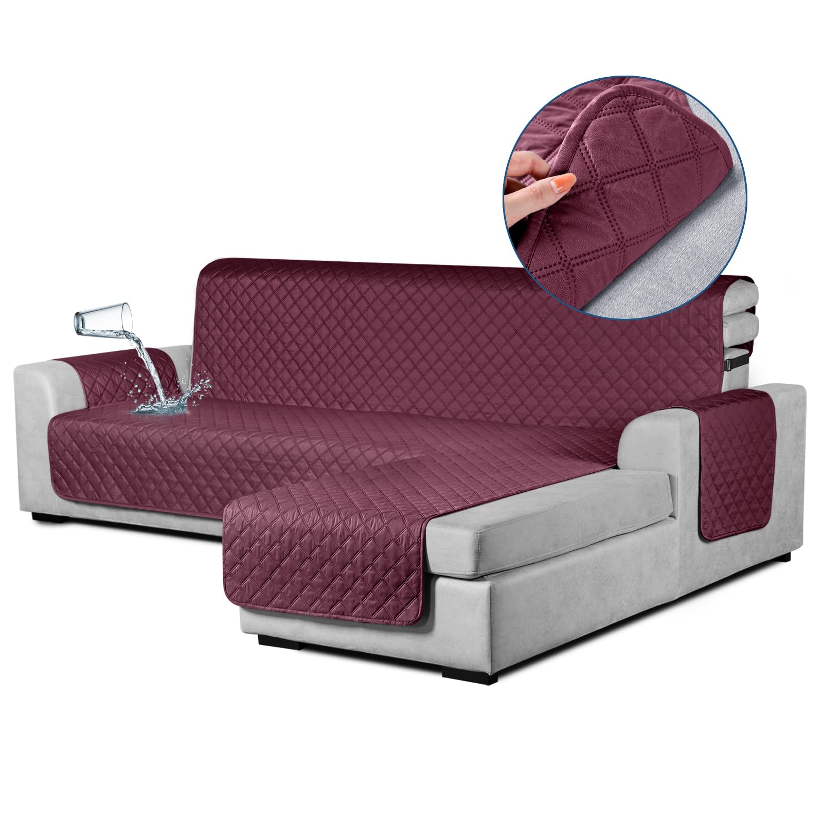 Waterproof L Shaped Sofa Cover - TAOCOCO -12 Waterproof L Shaped Sofa Cover - TAOCOCO -12