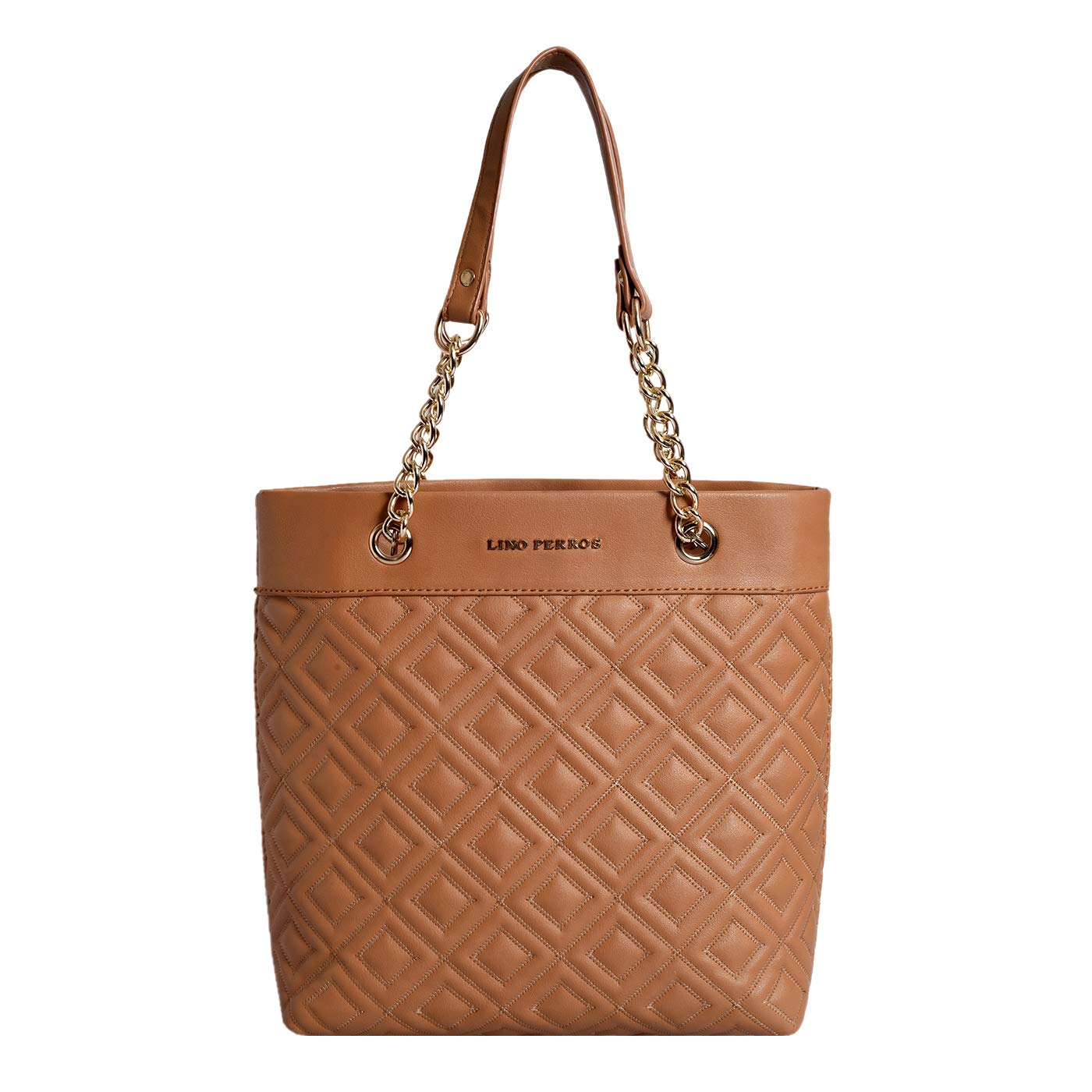 Lino PerrosBlack Faux Leather Handbag