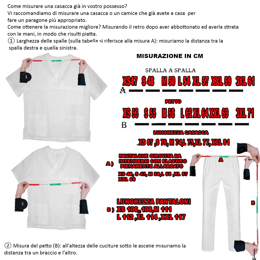 Divise Complete Da Lavoro vari colori medico infermiera oss sanitario estetista UNISEX